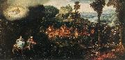 BLES, Herri met de The Flight into Egypt cghg oil painting artist